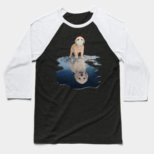 Labrador Dogs Lover - Labrador Face Mask Funny - Labrador T-Shirt Baseball T-Shirt